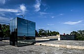 Dachterrasse Museum GrimmWelt, Weinbergstraße, Kassel, Hessen, Deutschland