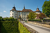 Schloss Langenburg, Langenburg, an der Jagst, bei Schwäbisch Hall, Baden-Württemberg, Deutschland