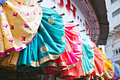 Pune, India, Saree on display, Sil fabric