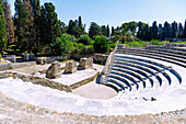 Antikes Odeion (Odeon) in Kos-Stadt auf der Insel Kos in Griechenland