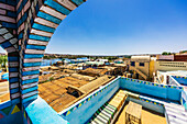  Views of a Nubian village near Aswan, Egypt 