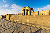  The Double Temple of Kom Ombo is an ancient Egyptian temple complex on the eastern bank of the Nile in Upper Egypt 