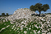 Talayotisches Dorf Torre d'en Galmés, Alaior, Menorca, Balearen, Spanien