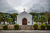  Église catholique Saint-Louis à Bouillante, Caribbean church, Bouillante, Guadeloupe, French Antilles, France, Europe 