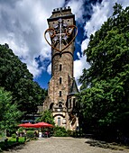  Spiegelslustturm on the Lahn heights of Marburg, Hesse, Germany 