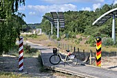  on the German-Polish border near Albeck, Usedom Island, Mecklenburg-Western Pomerania, Germany 