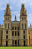  Gebäude des All Souls College, Universität Oxford, England, Großbritannien 