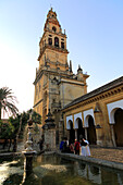 Cathedral belfry bell tower, Toree del Laminar, Great Mosque, Cordoba, Spain