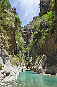 Langarice Canyon, Vjosa or Vjosë River, Albania, Southeastern Europe