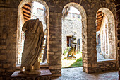 Museum of the Ancient City, Archaeological site of Butrint, Butrint National Park, UNESCO World Heritage Site, near Saranda, on the Ionian coast, Albania, Southeastern Europe