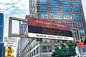  Eingang zum Holland Tunnel, New York City, New York, USA 