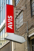  Avis Autovermietung, Gebäudeaußenseite, New York City, New York, USA 