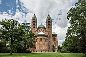  Imperial Cathedral, Cathedral of St. Mary and St. Stephen, UNESCO World Heritage Site, Speyer, Rhine, Rhineland-Palatinate, Germany 