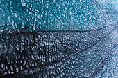  Ice formation from the Myrdalsjoekull glacier at the Katla volcano, Iceland 