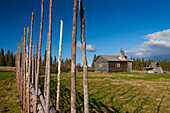 Bergbauernhof einer Samisiedlung, Jämtland, Schweden