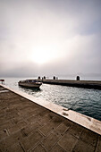 Venedig im Nebel, Venetien, Italien