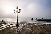  Venice in the fog, Veneto, Italy 