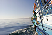 Schifffahrt auf dem Sewansee, Region Gegharkunik, Armenien, Eurasien