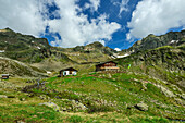  Tiefrastenhütte, Pfunderer Höhenweg, Zillertal Alps, South Tyrol, Italy 