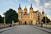 UNESCO Welterbe "Residenzensemble Schwerin", Schloss Schwerin, Mecklenburg-Vorpommern, Deutschland, Europa