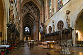  St. Martin&#39;s Cathedral, Colmar, Alsace, Bas-Rhin, France 