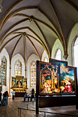  Isenheim Altarpiece, by Matthias Grünewald, Museum Unterlinden, Musée Unterlinden, Colmar, Alsace, France 