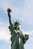  Replica of the Statue of Liberty by Frédéric Auguste Bartholdi, Colmar, Alsace, Bas-Rhin, France 