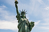  Replica of the Statue of Liberty by Frédéric Auguste Bartholdi, Colmar, Alsace, Bas-Rhin, France 