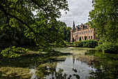  Moated castle, Paffendorf Castle, Bergheim, Rhein-Erft district, Rhineland, North Rhine-Westphalia, Germany 