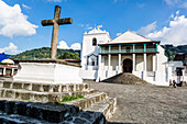 Church of Santiago Apóstol, 1547, Santiago Atitlan, Sololá department, Guatemala, Central America