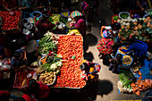  Traditioneller Markt, Chichicastenango, Quiché, Guatemala, Mittelamerika 