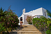 Church of Sant Llorenç de Balàfia, 18th century, Sant Llorenç, Ibiza, Balearic Islands, Spain