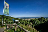 Aussichtspunkt Schwalbenthal im Geo-Naturpark Frau-Holle-Land, Hoher Meißner, Hessen, Deutschland