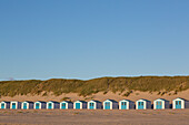 Hütten am Strand, Insel Texel, Niederlande