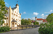  Klaffenbach moated castle near Chemnitz, Saxony, Germany 