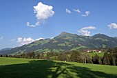 Kitzsteinhorn bei Kitzbühel mit Kitzbühler Horn, Tirol, Österreich