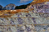  Iron ore opencast mining in Erzberg Austria / Styria 