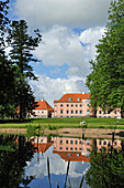 Herrenhaus Moesgaard Manor Museumsverwaltung und Universität MOMU Aarhus, in Hojbjerg im Vorort Aarhus, Halbinsel Jütland, Dänemark, Nordeuropa