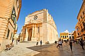 Cathedral Square, Ciutadella de Menorca, Menorca, Balearic Islands, Spain, Europe