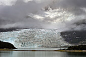 Pia Glacier,Cordillera Darwin,Beagle Channel (Northeast branch),Tierra del Fuego, Patagonia,Chile,South America