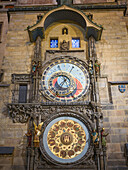  Astronomical Clock; Old Town Hall, Prague Old Town, Prague, Czech Republic, Europe 