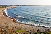 Einsame Bucht von Lara, Halbinsel Akamas, Bezirk Paphos, Zypern, östliches Mittelmeer