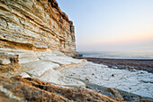 beach down the cliffs around Cape Drepano,Agios Georgios Pegeia, Cyprus,Eastern Mediterranean Sea