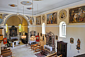 inside the church of the village of Velo Grablje, Hvar island, Croatia, Southeast Europe