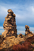 Teufelsmauer, Klippe, Felsen, Sagenhaft, Timmenrode, Blankenburg, Harz, Sachsen-Anhalt, Deutschland, Europa