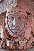  Barbarossa, face, sculpture, Kyffhäuser, monument, Kyffhäuserland, Harz, Thuringia, Germany, Europe 