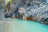  Alcantara-Schlucht, Castiglione di Sicilia, Sizilien, Italien 