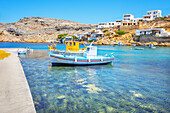 Fishing boats, Heronissos, Sifnos Island, Cyclades Islands, Greece