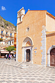 Chiesa di Sant'Agostino, Taormina, Sizilien, Italien