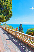 Taormina public gardens, Taormina, Sicily, Italy